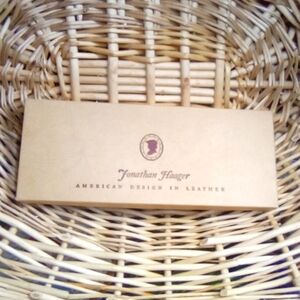 Jonathan Haager Leather Mans Wallet